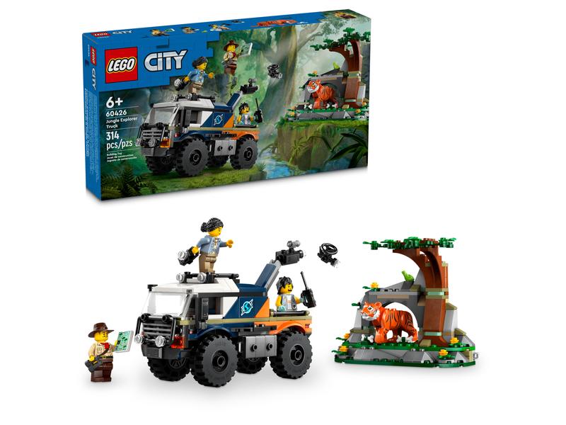 Lego Jungleonderzoekers: offroad truck (60426) Nieuw, Ophalen of Verzenden, Nieuw, Complete set, Lego
