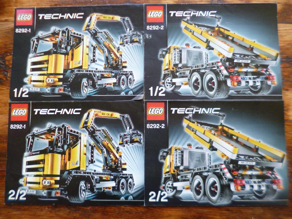 grote lego Technic set 8292 uit 2008, Ophalen of Verzenden, Gebruikt, Complete set, Lego