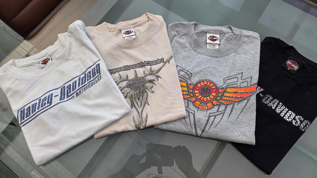 Harley Davidson dames T-shirt ( 4 st. ), Overige typen, Harley Davidson, Ophalen of Verzenden, Dames