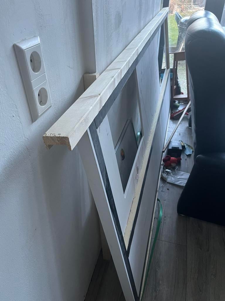 Keukenblad Composiet 2438 bij 1000 voor keukeneiland, Wit, Nieuw, Ophalen of Verzenden, 200 cm of meer