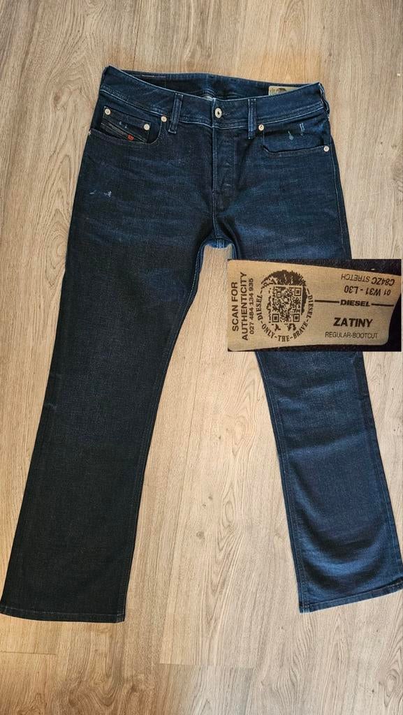 - NIEUWE - Diesel ZATINY W31 L30 * 31X30 #Bootcut y2k #D257, DIESEL, Diesel, Blauw, W32 (confectie 46) of kleiner