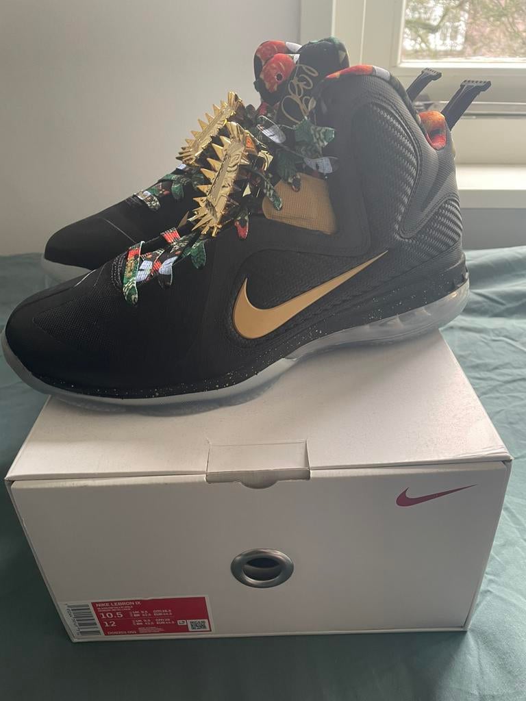 Nike lebron 9 watch the throne (kanye west jay-z), Ophalen, Nieuw, Zwart, Sneakers of Gympen