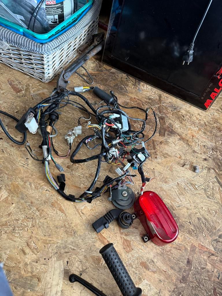 Skr kabelboom, Ophalen, Gebruikt