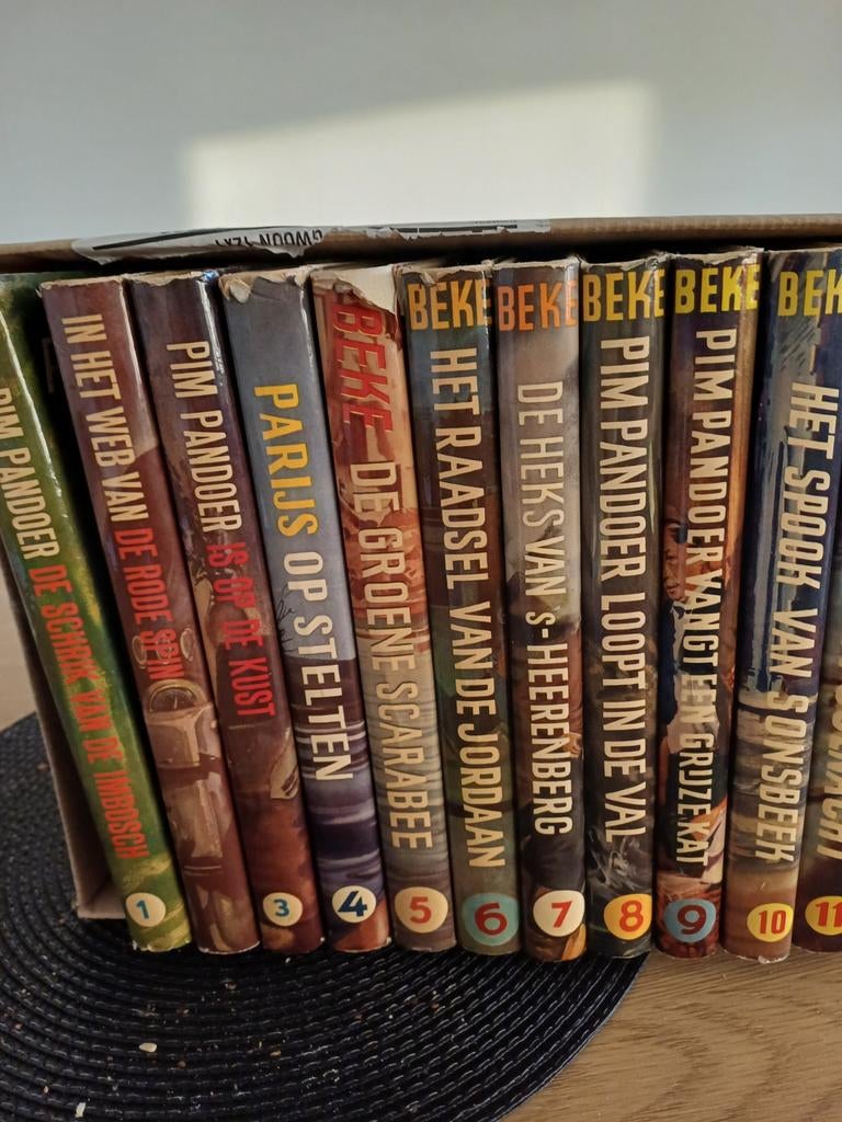 11 Delen Pim Pandoer met stofomslag, Boeken, Ophalen of Verzenden, Gelezen