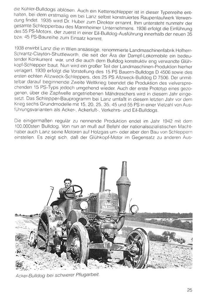 Lanz, Alle Traktoren ,Typen und daten, Verzenden, Nieuw, Michael Bach, Tractor en Landbouw