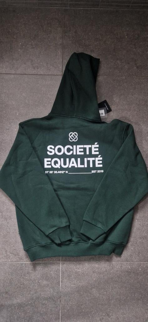 Equalite Societé hoodie - Nieuw met prijskaartje, Nieuw, Equalite, Ophalen of Verzenden, Groen