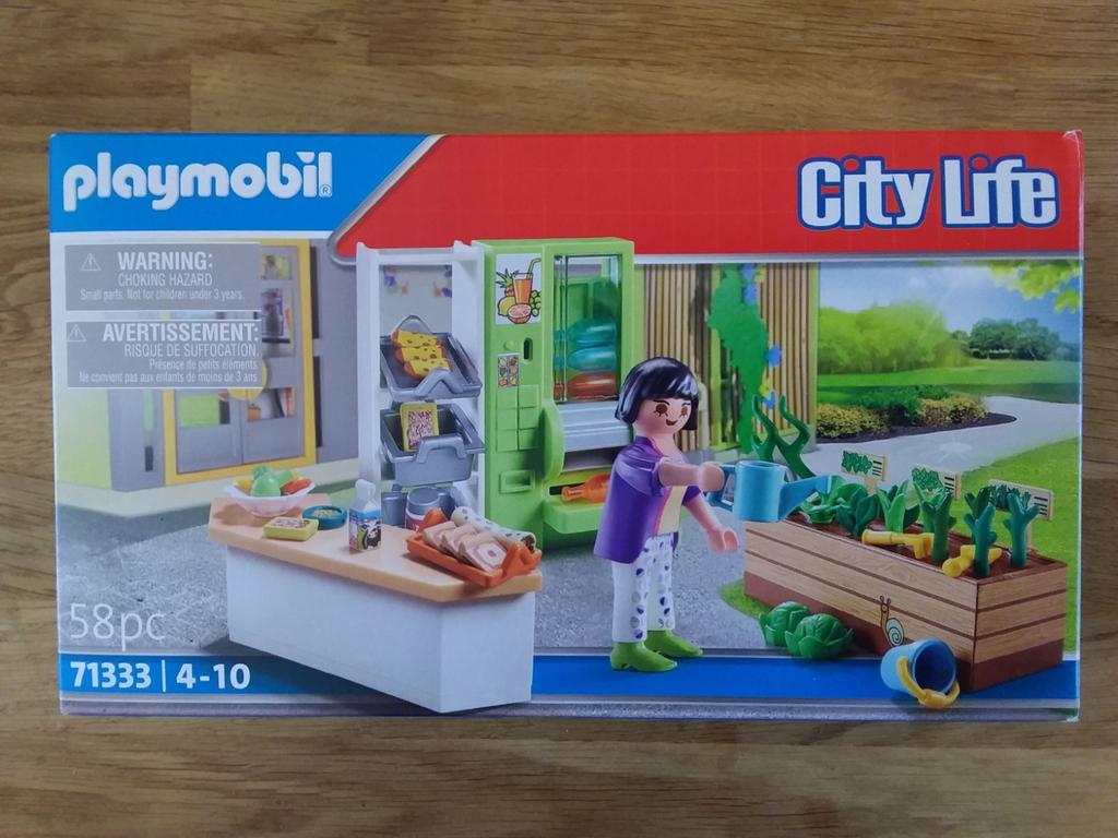Nieuwe doos Playmobil 71333, City Life, Verkoopstand, Ophalen of Verzenden, Nieuw