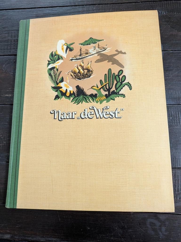 Douwe Egberts Foto Album Naar "de West", Ophalen of Verzenden