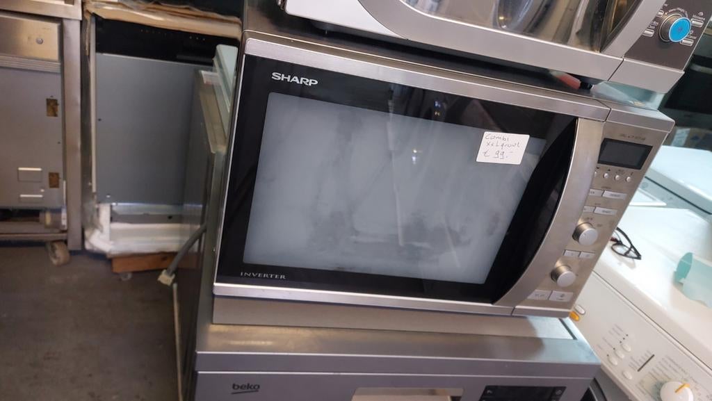 Extra grote  combinatie magnetron/oven, Ophalen of Verzenden, Zo goed als nieuw, Oven, 45 tot 60 cm