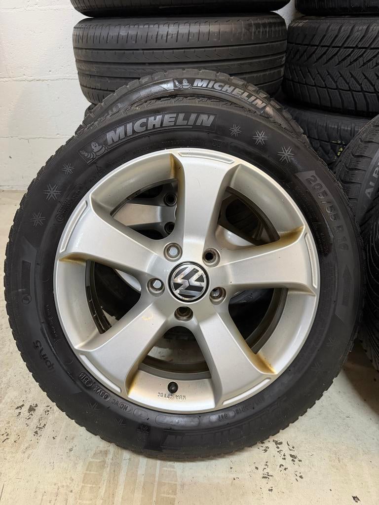 ‼️VW Tiguan Michelin Winterbanden ‼️ Diverse Modellen, Auto-onderdelen, Banden en Velgen, Gebruikt, 16 inch, Banden en Velgen