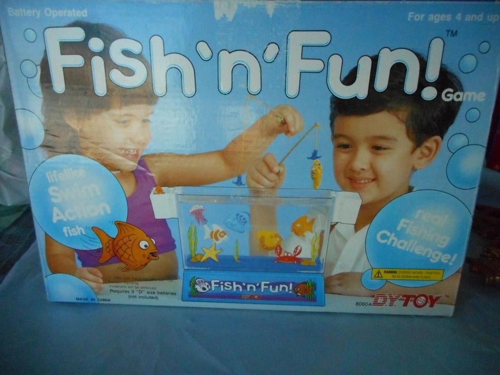 GEZOCHT: AQUARIUM SPEL FISH 'N FUN, Ophalen of Verzenden, Zo goed als nieuw