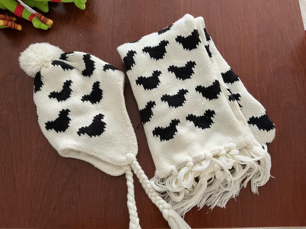 Disney.  Sjaal en Muts., Ophalen of Verzenden, Overige figuren, Zo goed als nieuw, Kleding of Textiel