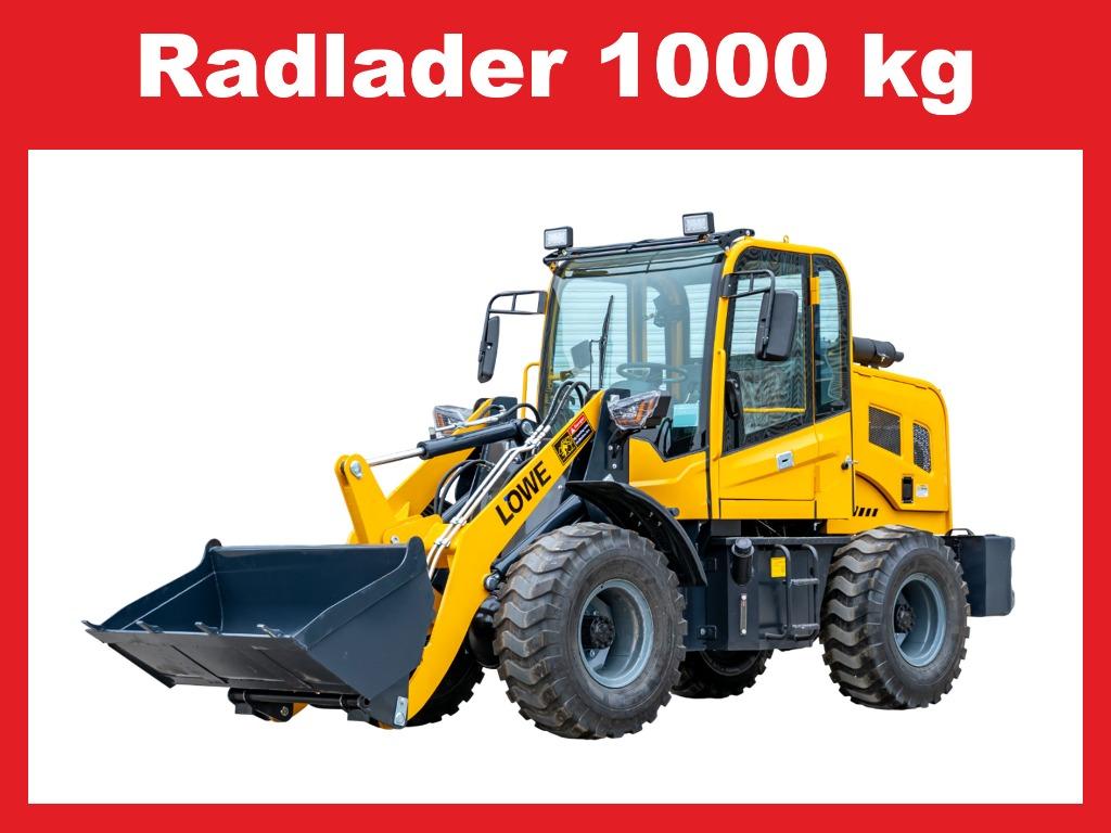 Compacte wiellader 1000 kg diesel Shovel Minishovel, Ophalen of Verzenden, Wiellader of Shovel