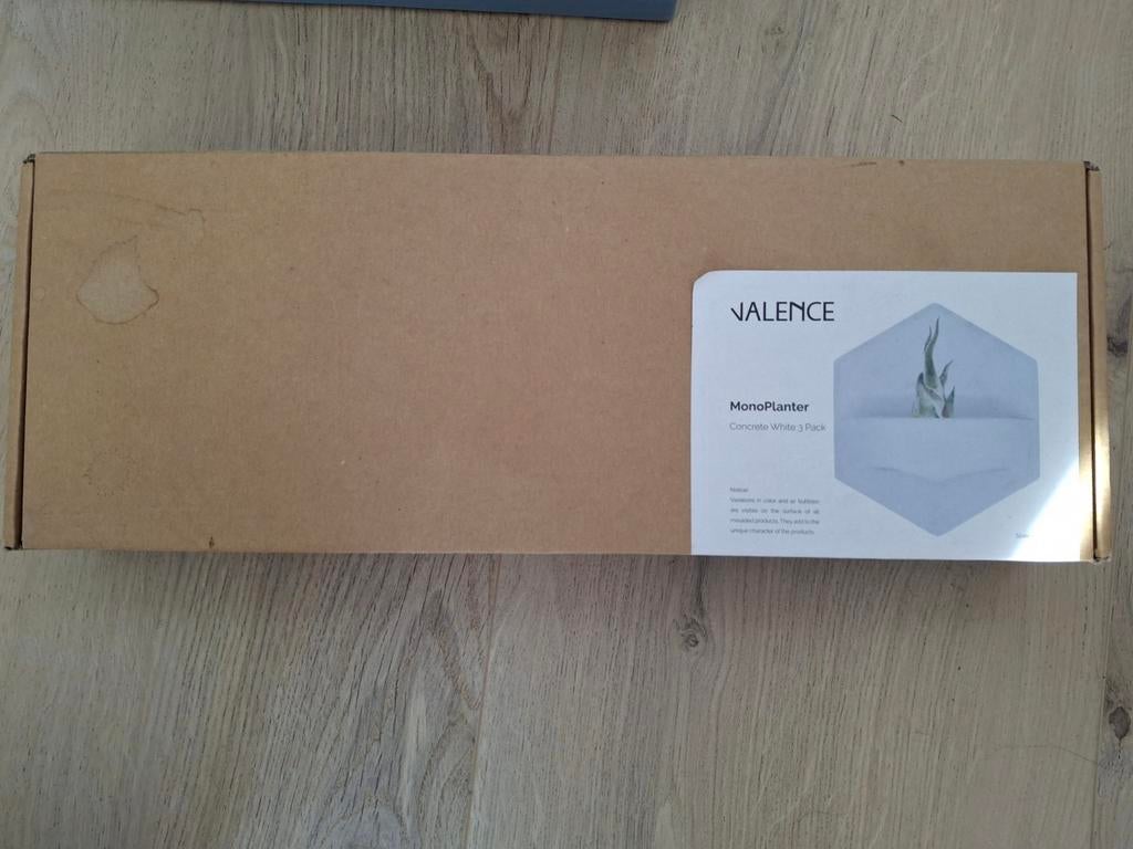 Nieuw! Valence 'MonoPlanter' zeshoek/ hexagon muurbakje, Ophalen of Verzenden, Nieuw