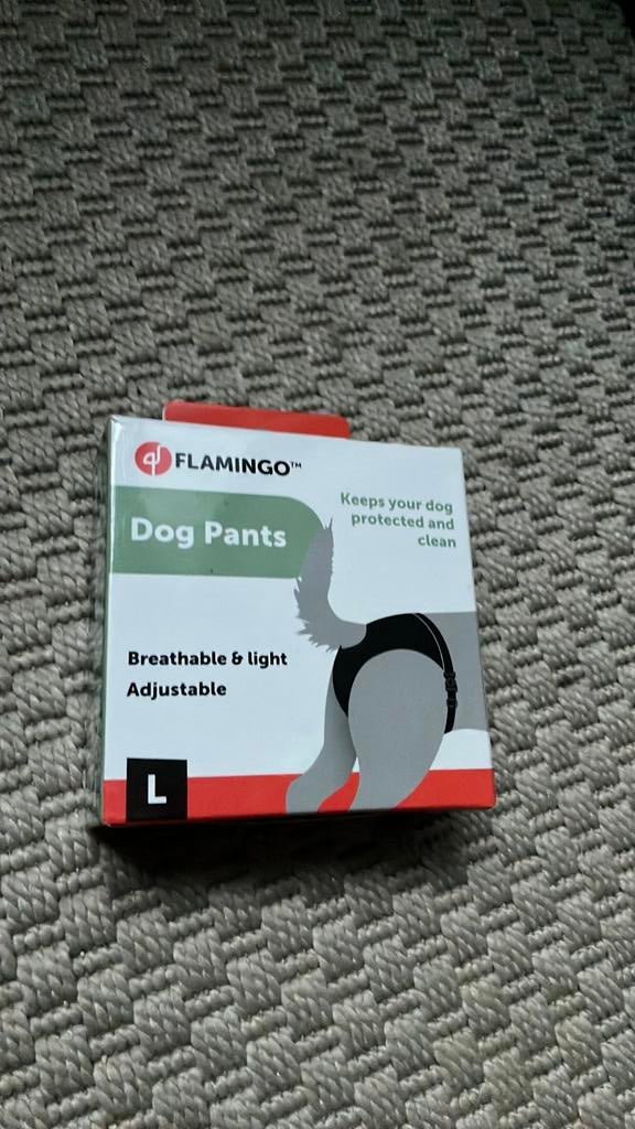 Loopsheid broekje maat L, Dieren en Toebehoren, Honden-accessoires, Ophalen of Verzenden, Zo goed als nieuw