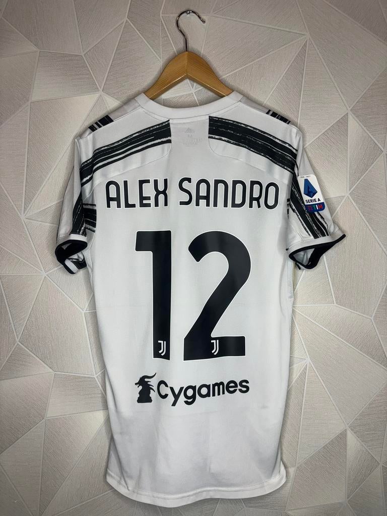 Juventus Thuis 2020/2021 Alex Sandro, Maat M, Ophalen of Verzenden, Zo goed als nieuw, Shirt