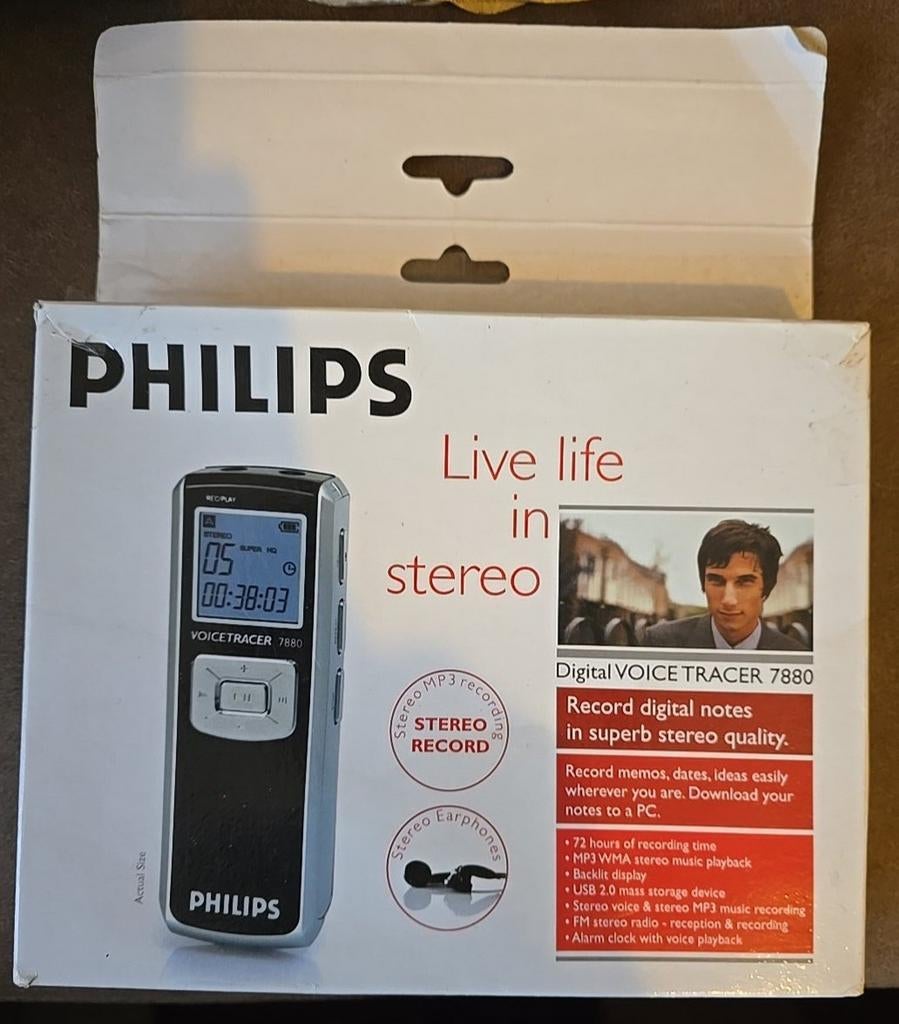 Memorecorder in de pakket, Ophalen of Verzenden, Zo goed als nieuw