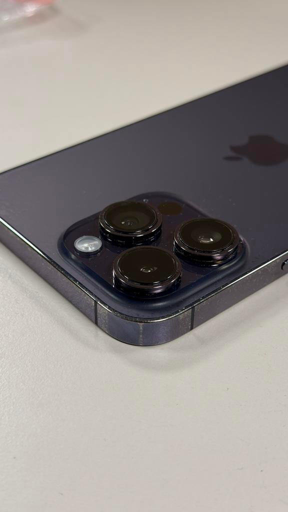 iPhone 14 Pro Max – 128GB – Deep Purple – 6 maanden garantie, 128 GB, Paars, Refurbished, Ophalen of Verzenden