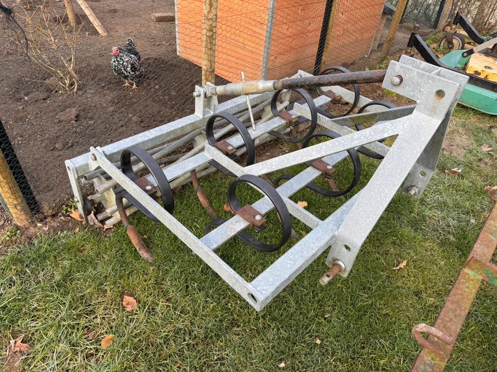 Cultivator met drukrol Cat 1 mini tractor