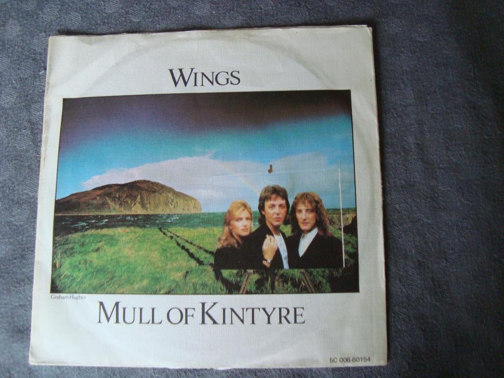 Wings- mull of kintyre, Cd's en Dvd's, Vinyl Singles, Ophalen of Verzenden, Zo goed als nieuw, Pop, Single