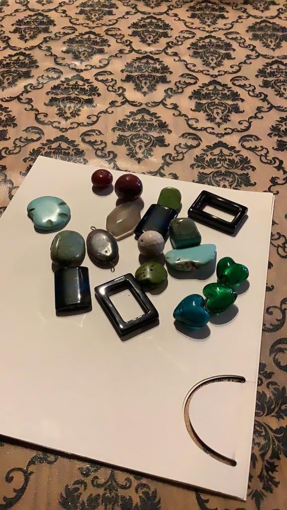 18 glaskralen, Ophalen of Verzenden, Zo goed als nieuw