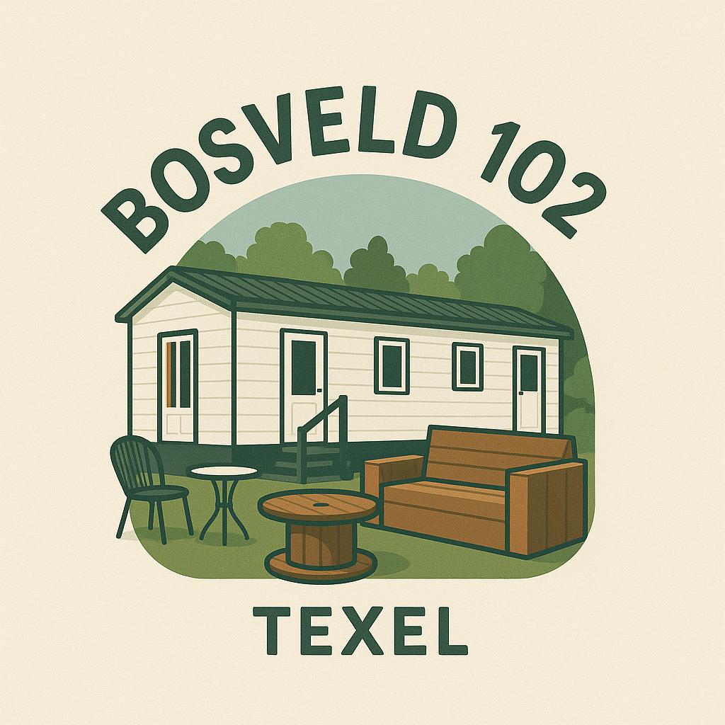 Chalet te huur op Texel! vakantiepark de Bremakker Den Burg, Internet, In bos, 2 slaapkamers, Waddeneilanden