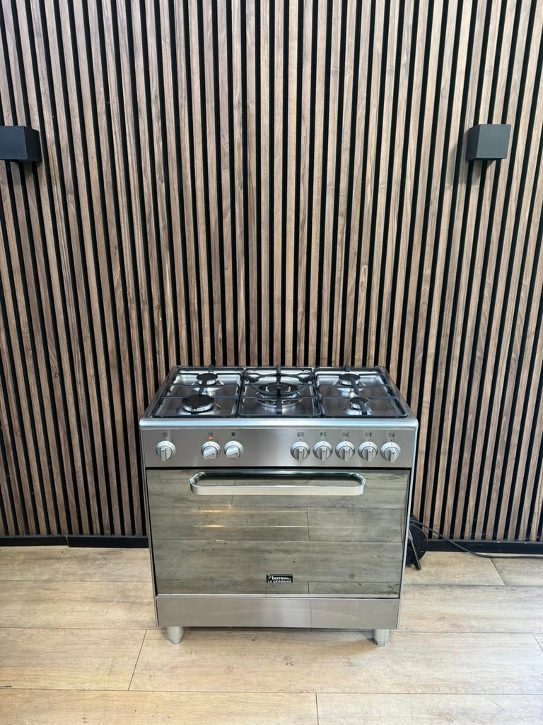 Prachtige Rvs Bestron Fornuis 80 x 50 cm (Gratis bezorgen), Witgoed en Apparatuur, Fornuizen, 5258sh, Ophalen of Verzenden, Zo goed als nieuw