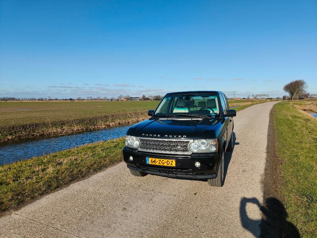 Land Rover Range Rover VOGUE 3.6TD 200KW V8 2008 YOUNGTIMER, Auto's, Land Rover, Automaat, 8 cilinders, 3628 cc, Zwart
