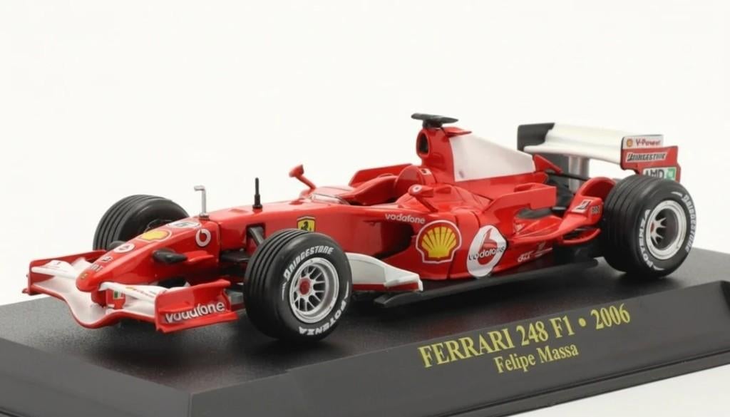 39437: Ferrari 248 F1 - Felipe Massa - 2006 - Atlas 1:43, Hobby en Vrije tijd, Modelauto's | 1:43, Nieuw, Auto, Overige merken
