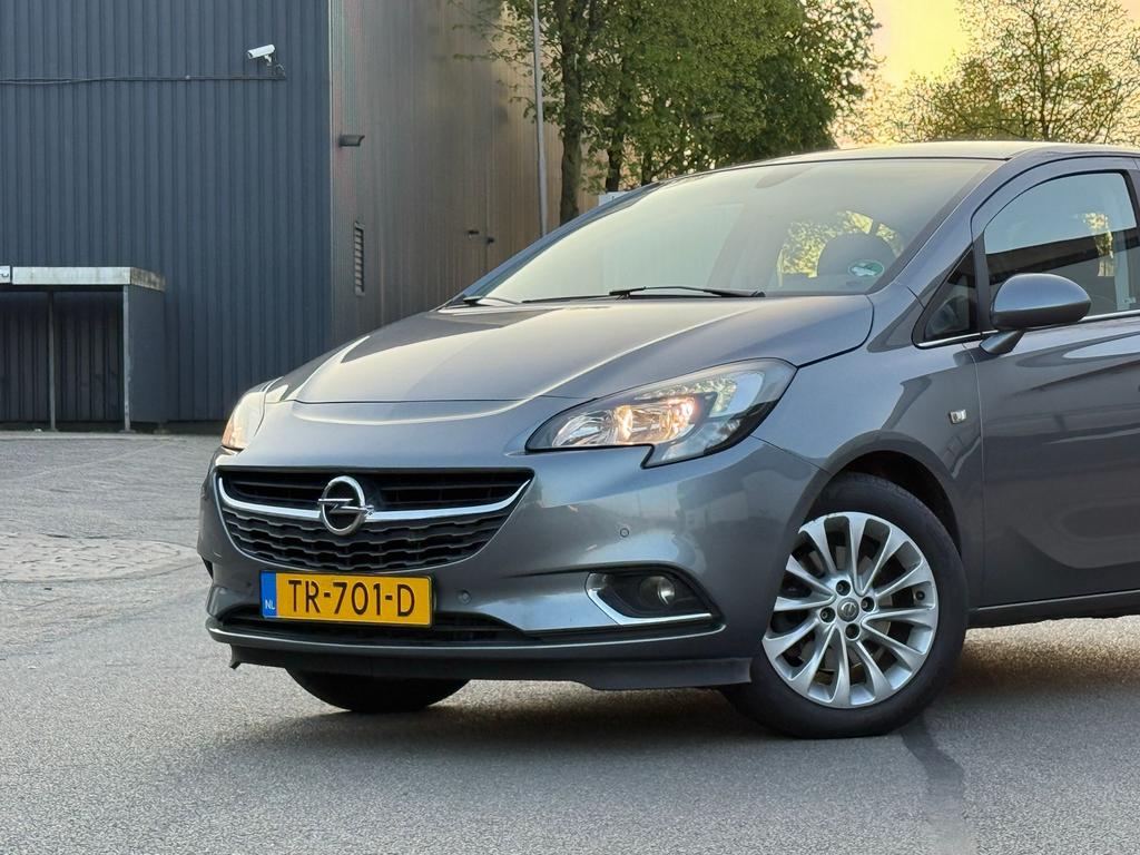 LPG.G3/Opel Corsa 1.0T 66KW/90PK 5D 2018 Grijs, Auto's, Opel, Voorwielaandrijving, Euro 5, Zwart, USB