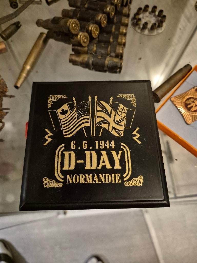 Medaille D day, Ophalen of Verzenden, Overige materialen, Buitenland