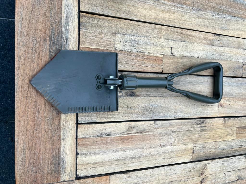 Militaire Opvouwbare schep met hoes, Ophalen of Verzenden, Gebruikt