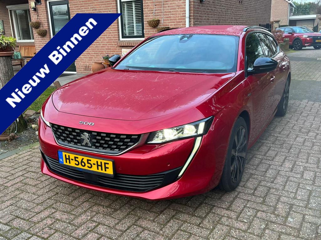Peugeot 508 SW 1.6 180pk Allure. Half Leer, Camera, StoelVer, 745 kg, Gebruikt, Euro 6, 4 cilinders