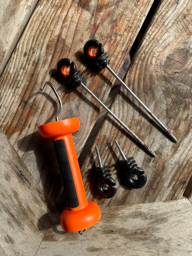 Schrikdraad + oogjes, Ophalen of Verzenden, Nieuw, 20 meter of meer, Draad