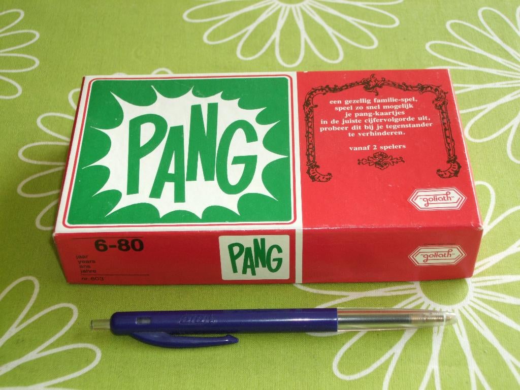 Pang - een gezellig familiespel, Vijf spelers of meer, Ophalen of Verzenden, Zo goed als nieuw