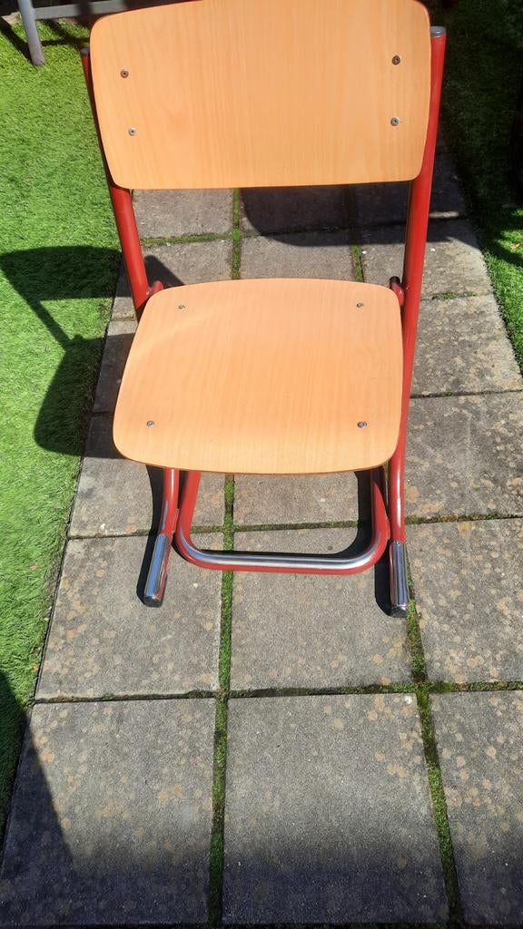 Mooie Vintage schoolstoel Presikhaaf (ALLEEN OPHALEN), Ophalen, Eén