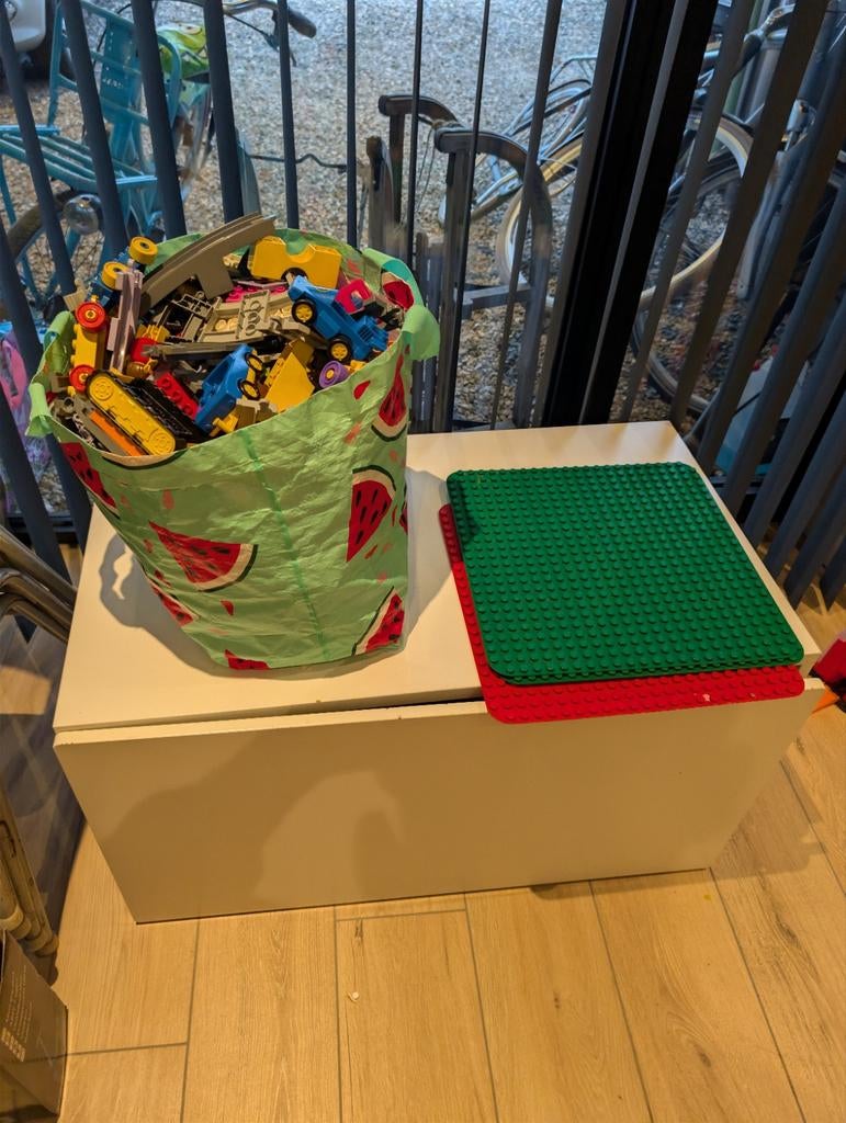 Grote partij Duplo met twee treinen en veel rails, Kinderen en Baby's, Speelgoed | Duplo en Lego, Ophalen, Duplo