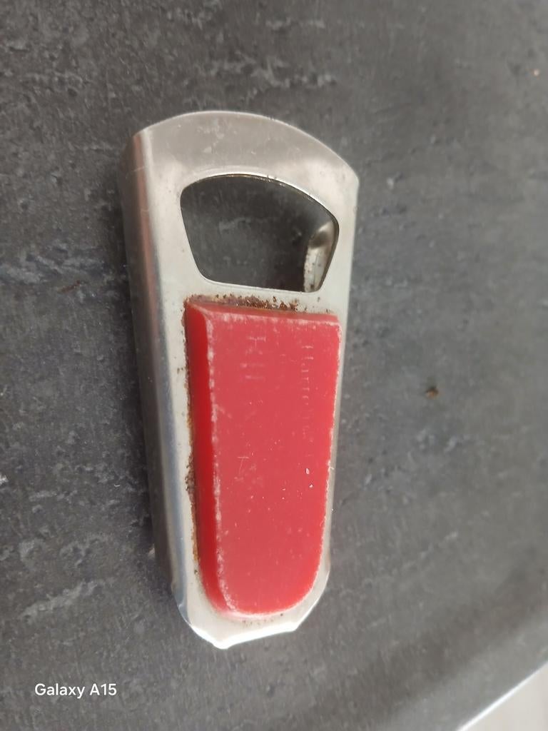 Bieropener, Ophalen of Verzenden, Rvs of Chroom