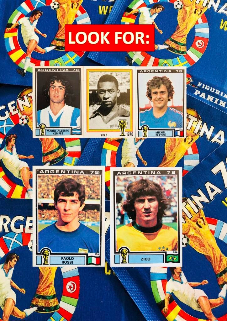 WK Argentinië 1978 Panini - Originele Verzegelde Verpakking, Ophalen of Verzenden, Nieuw, Overige sporten, Poster, Plaatje of Sticker