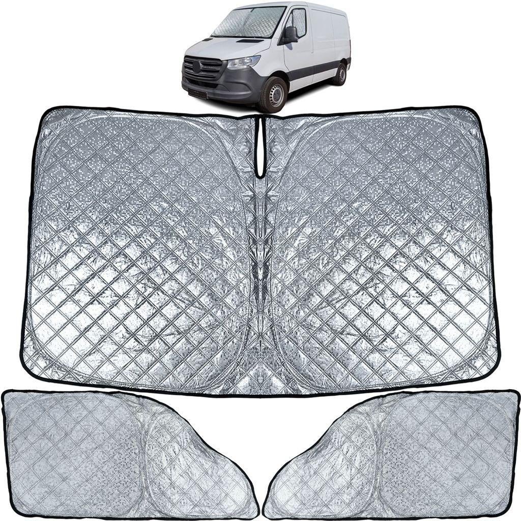 Zonnescherm Set Mercedes Sprinter W907 W910 Voorruit & Zijru, Ophalen of Verzenden, Automotive Parts, A.parts@hotmail.nl, Trasmolenlaan 12 3447 GZ Woerden
