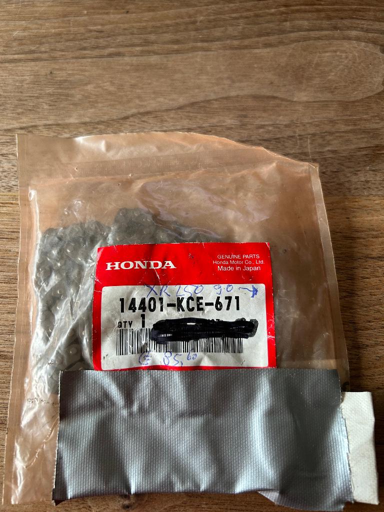 Nokkenasketting 14401-KCE-671 Honda XR 250, Ophalen of Verzenden