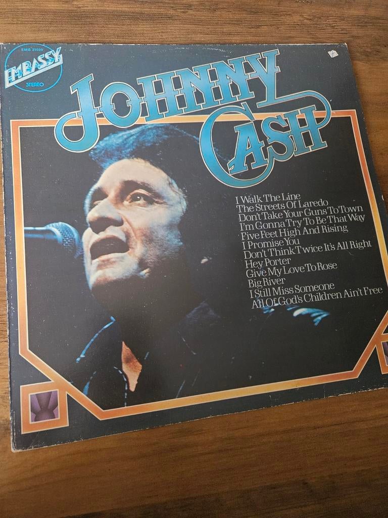 Johnny Cash LP - Embassy Stereo, Ophalen of Verzenden, Gebruikt