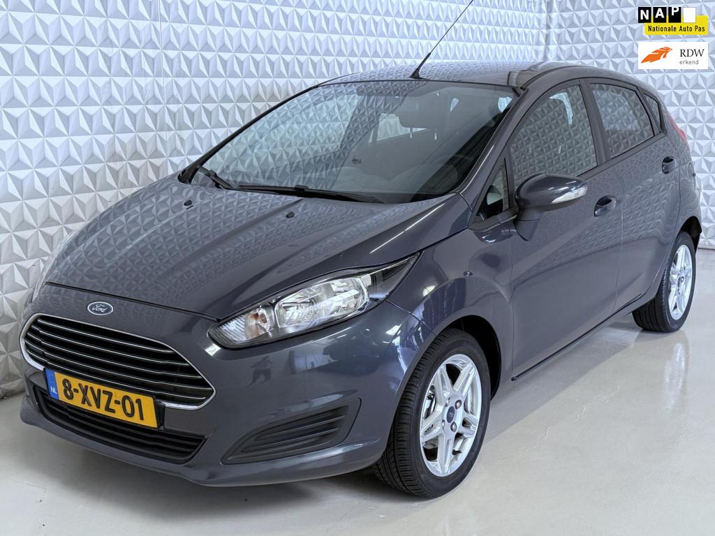Ford Fiesta 1.0 Titanium 5drs Airco Clima Nieuw-model! (2013, Voorwielaandrijving, 525 kg, Blauw, 23 km/l