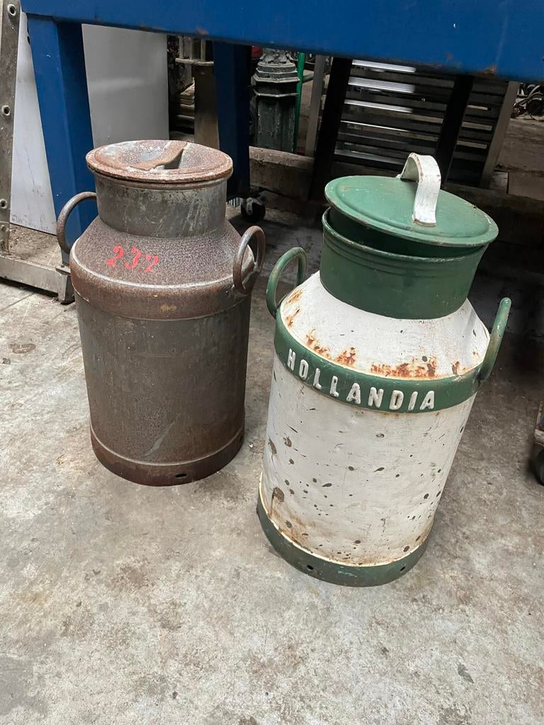 Antieke Melkbussen - Decoratief en Rustiek, Ophalen