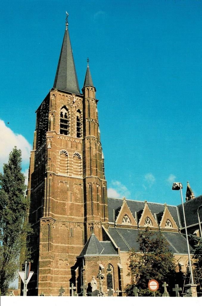 Loon op Zand, Kerk, Verzamelen, Ansichtkaarten | Nederland, Ophalen of Verzenden, Ongelopen, Noord-Brabant