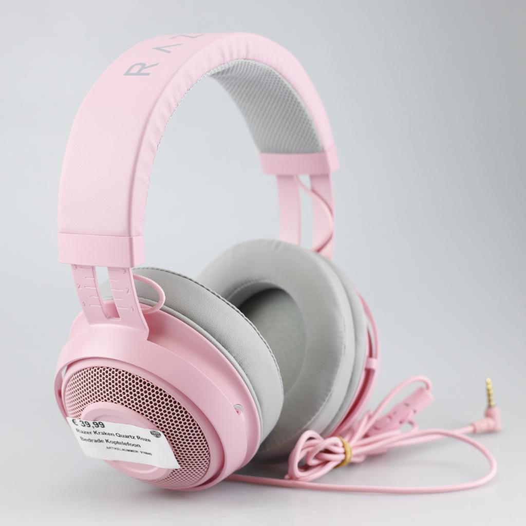 Razer Kraken Quartz Roze Bedrade Koptelefoon, Razer, Zo goed als nieuw, Support@razer.com, Razer Inc.,
9 Pasteur,
Irvine, CA 92618,
United States