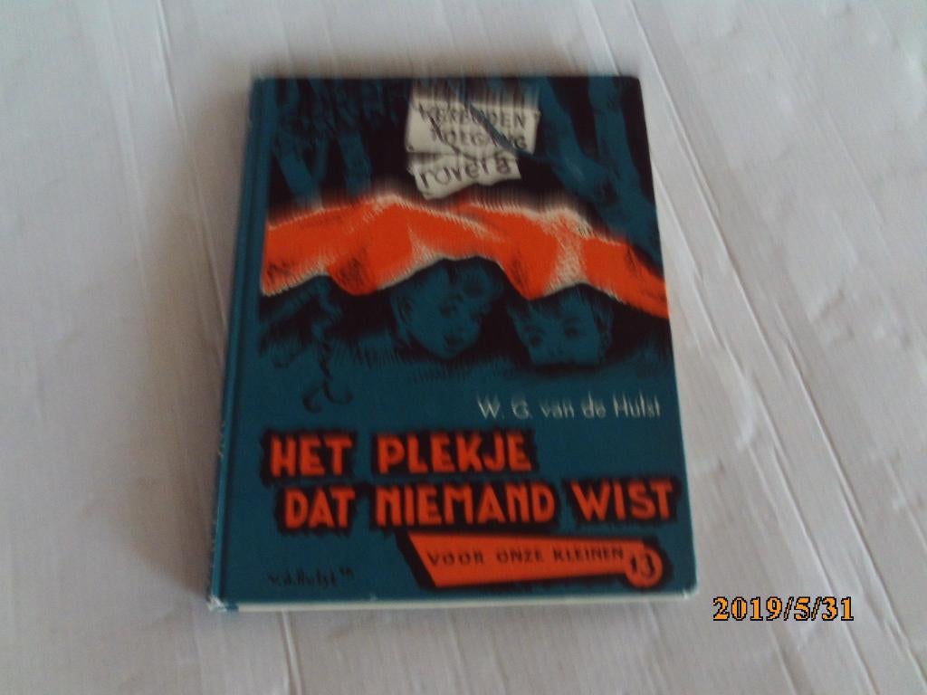 het plekje dat niemand wist - w.g. van de hulst, Ophalen of Verzenden, Gelezen, Fictie algemeen