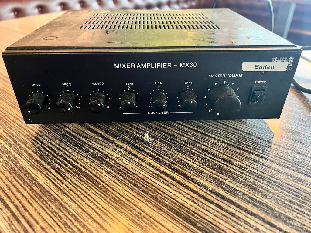 Mixer Versterker Amplifier MX30, Overige merken, Ophalen of Verzenden, Minder dan 60 watt, Gebruikt