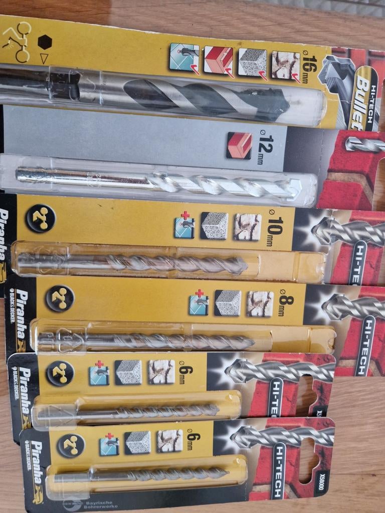 Boor set beton,baksteen,natuursteen cement, Ophalen, Nieuw, Overige typen