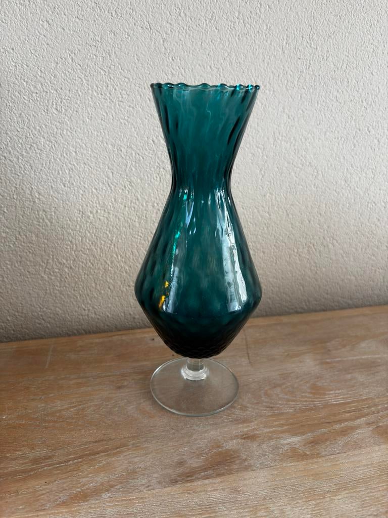 Mooie empoli glas  vaas, Ophalen of Verzenden